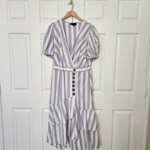 Eloquii Striped Dress
